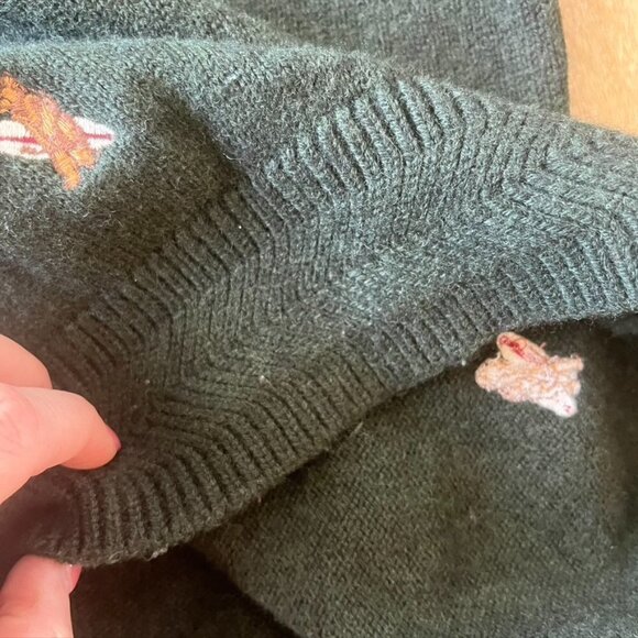 ** California Dream WHO.A.U men’s Surfing bears crewneck sweater M Wool - Picture 10 of 10